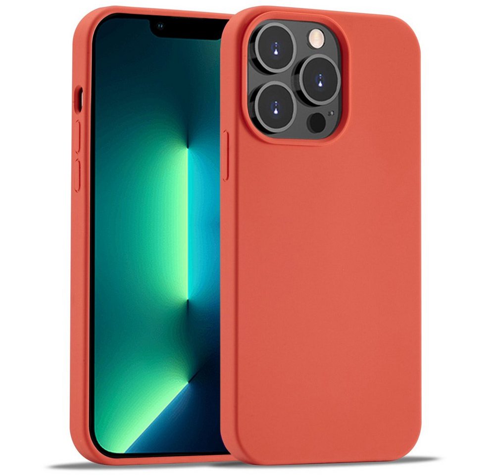 FITSU Handyhülle Silikon Case für iPhone 13 Pro Hülle 6,1 Zoll, Schlanke Handyschale Soft Case Schutzhülle mit Kameraschutz Slim Cover von FITSU