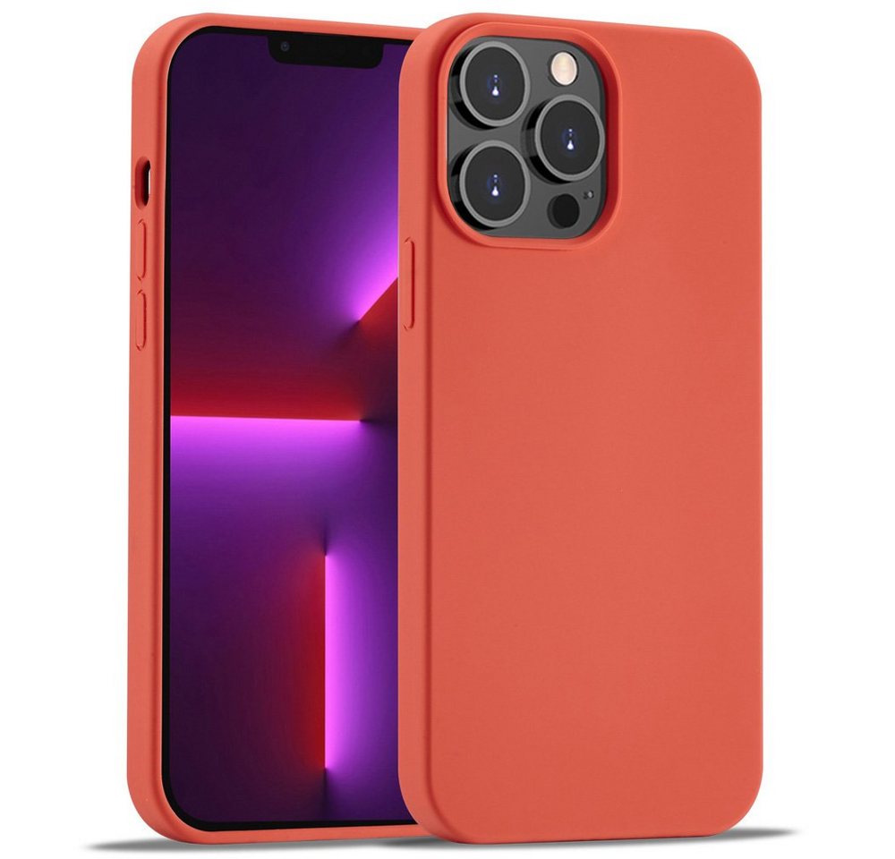 FITSU Handyhülle Silikon Case für iPhone 13 Pro Max Hülle 6,7 Zoll, Schlanke Handyschale Soft Case Schutzhülle mit Kameraschutz Slim Cover von FITSU