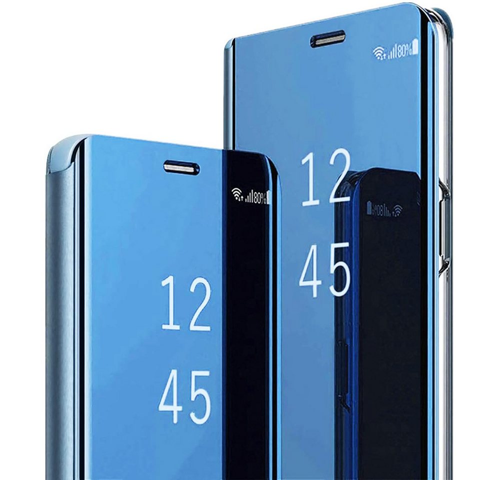 FITSU Handyhülle Spiegel Hülle für Samsung Galaxy S7 Handytasche, Schlanke Klapphülle, elegantes Flipcase, Handyhülle mit Standfunktion von FITSU
