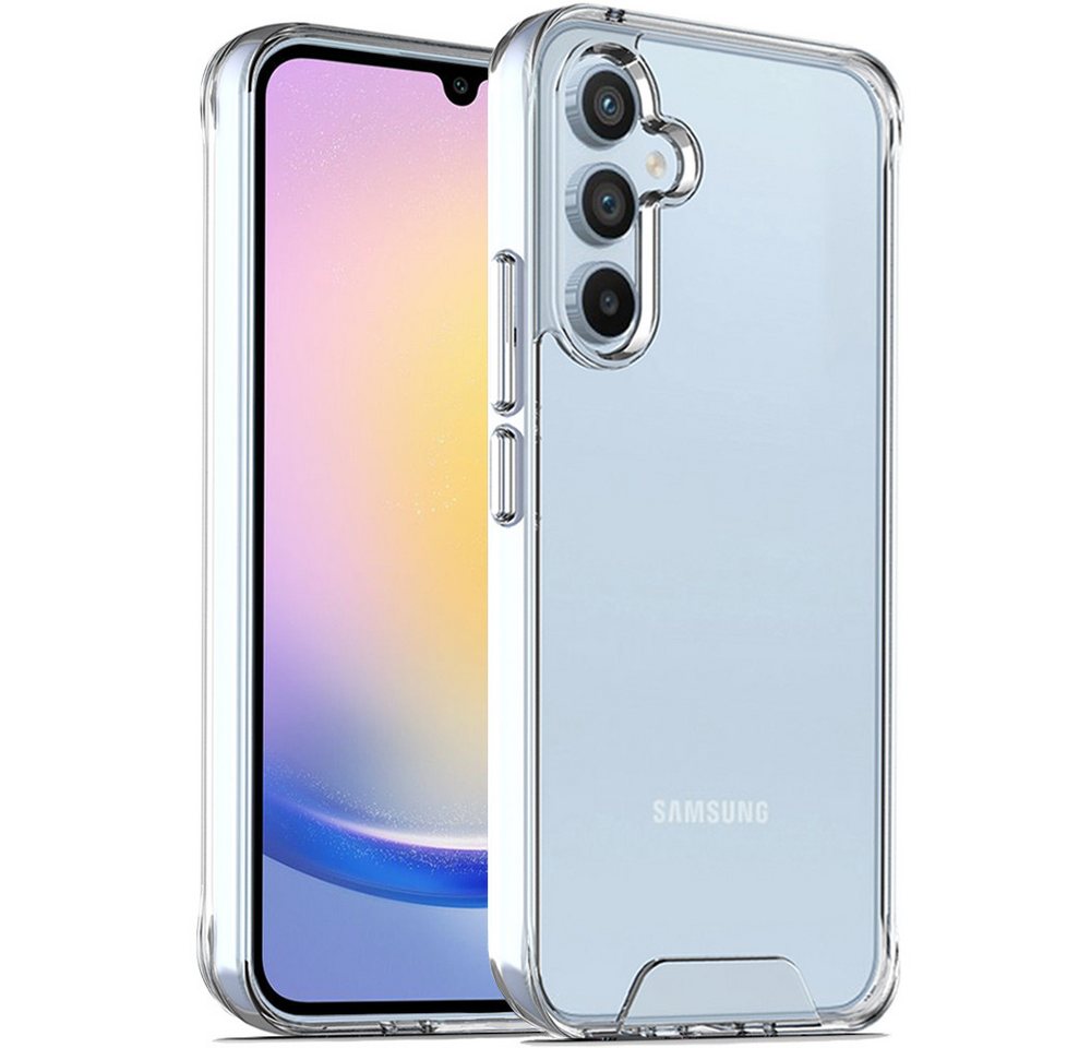 FITSU Handyhülle Transparente Hülle für Samsung Galaxy A25 5G Handyhülle Case 6,5 Zoll, Durchsichtige Schutzhülle für Samsung Galaxy A25 5G Hybrid Case von FITSU