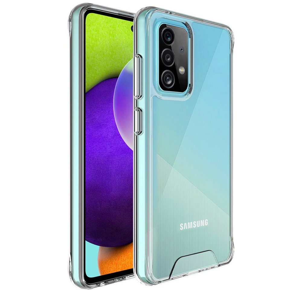 FITSU Handyhülle Transparente Hülle für Samsung Galaxy A52 Case Durchsichtig, Ultraklare Handyhülle transparentes Slim Case mit Eckenschutz von FITSU