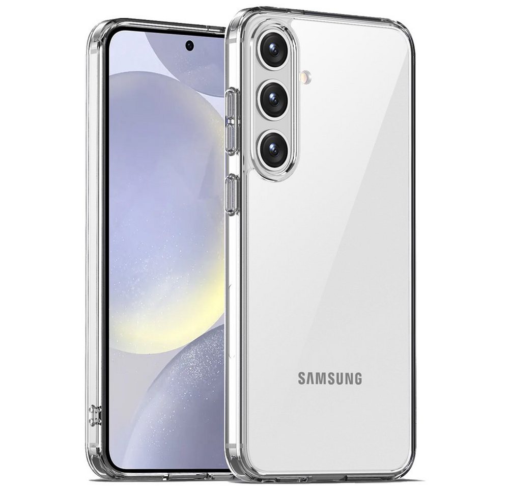 FITSU Handyhülle Transparente Hülle für Samsung Galaxy S24 Plus Handyhülle Case 6,7 Zoll, Durchsichtige Schutzhülle für Samsung Galaxy S24 Plus Hybrid Case von FITSU