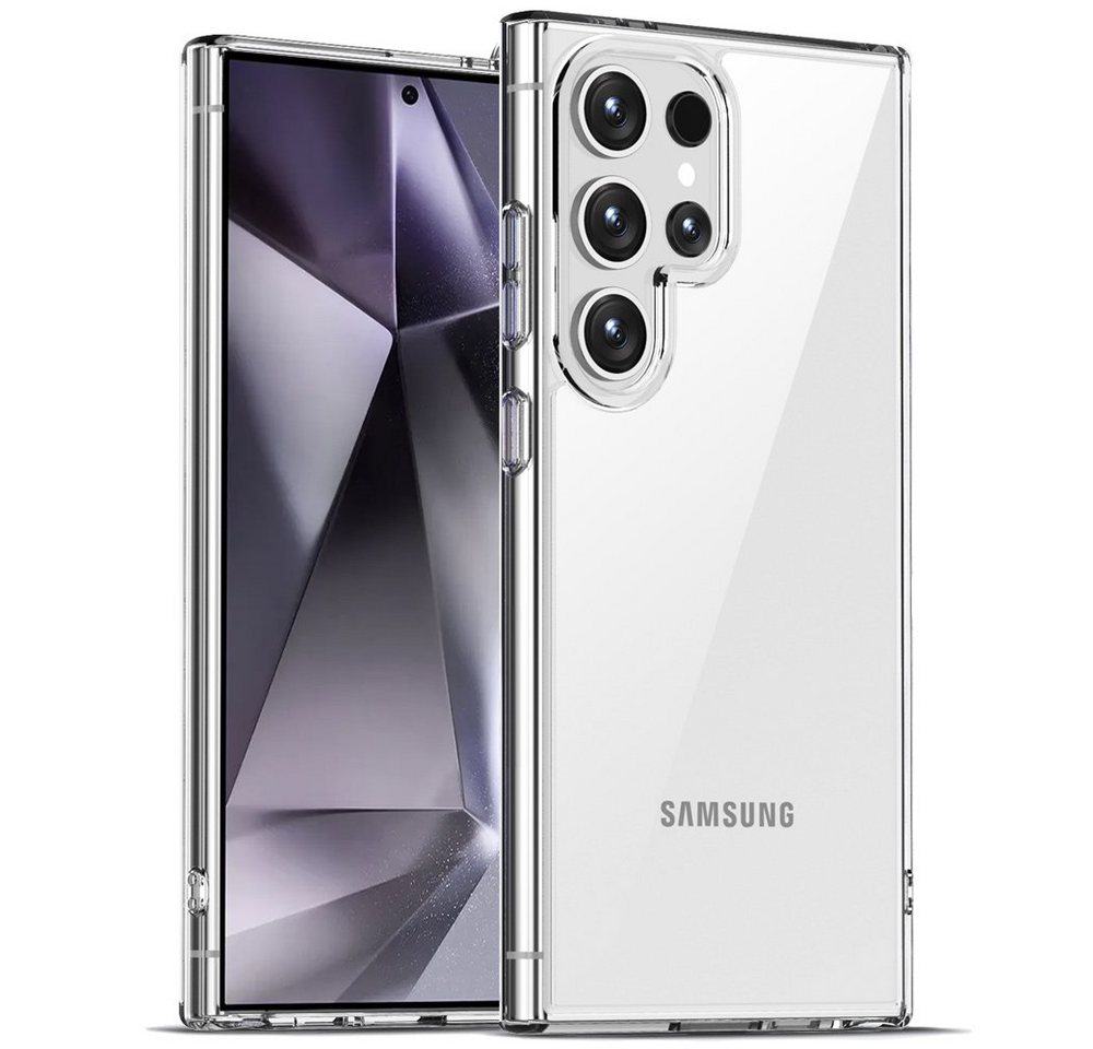 FITSU Handyhülle Transparente Hülle für Samsung Galaxy S24 Ultra Handyhülle 6,8 Zoll, Durchsichtige Schutzhülle für Samsung Galaxy S24 Ultra Hybrid Case FITSU Handyhülle Transparente Hülle für Samsung Galaxy S24 Ultra Handyhülle 6,8 Zoll, Durchsichtige Schutzhülle für Samsung Galaxy S24 Ultra Hybrid Case von FITSU