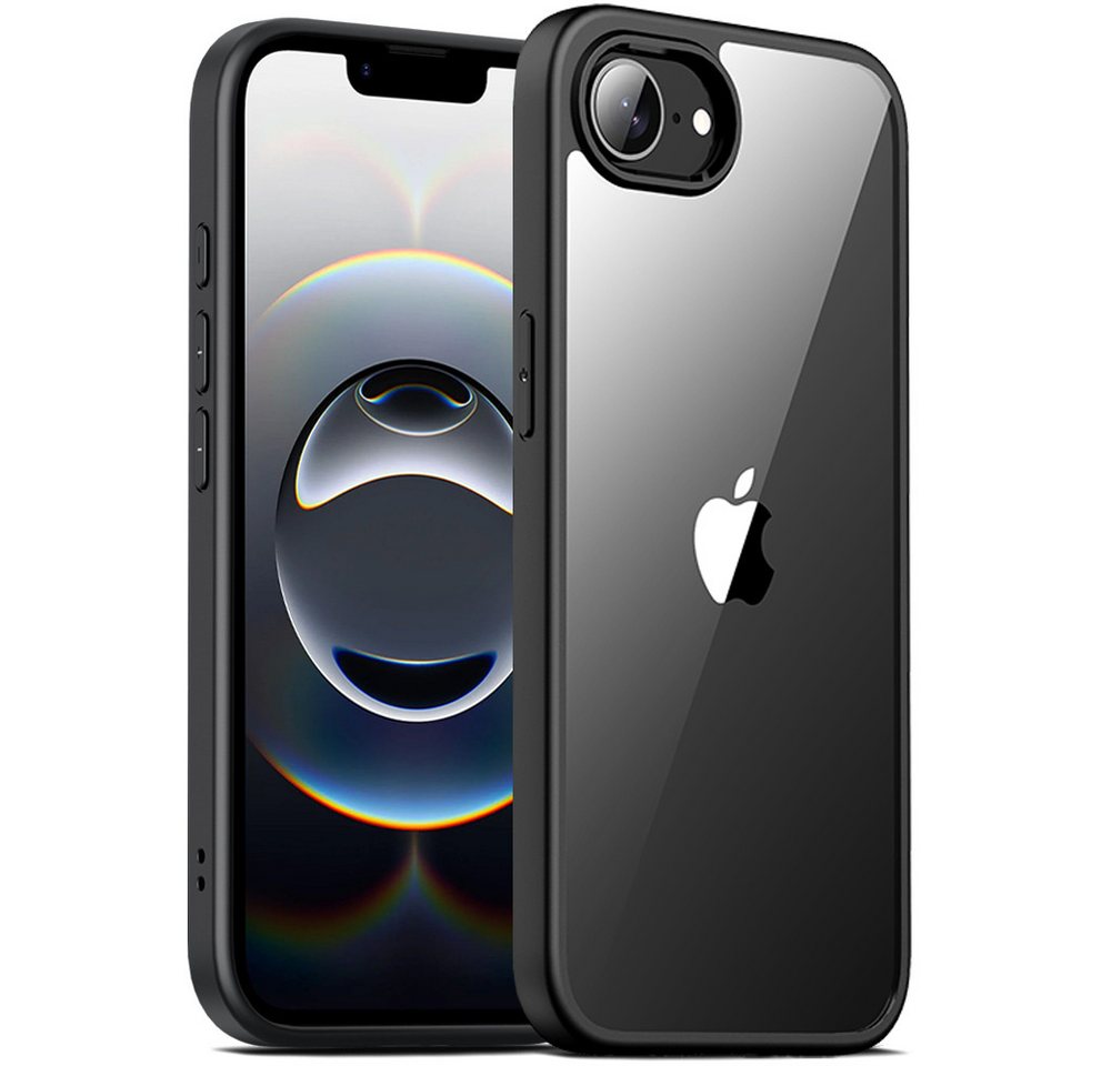 FITSU Handyhülle Transparente Hülle für iPhone 16e Handyhülle Durchsichtig Case 6,1 Zoll, Transparente Handyhülle mit schwarzen Rahmen, Case mit Eckenschutz FITSU Handyhülle Transparente Hülle für iPhone 16e Handyhülle Durchsichtig Case 6,1 Zoll, Transparente Handyhülle mit schwarzen Rahmen, Case mit Eckenschutz von FITSU