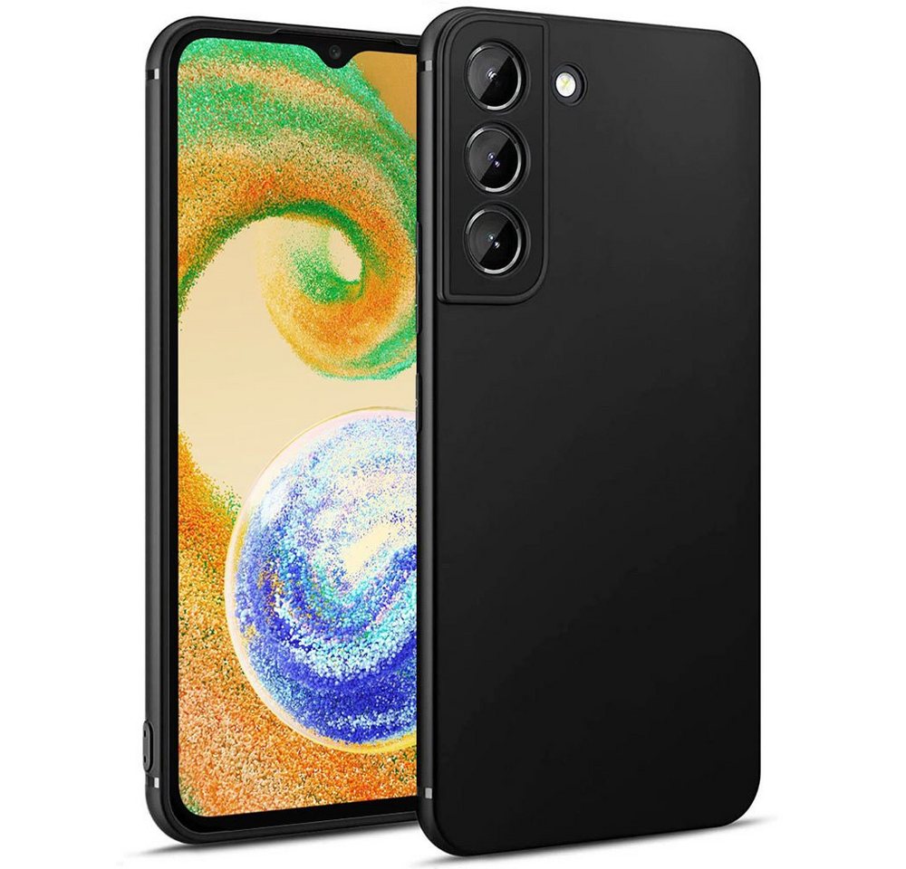 FITSU Handyhülle Ultra Slim Case für Samsung Galaxy A04s Schwarz 6,5 Zoll, Ultradünne Handyschale Slim Case Cover Schutzhülle mit Kameraschutz von FITSU