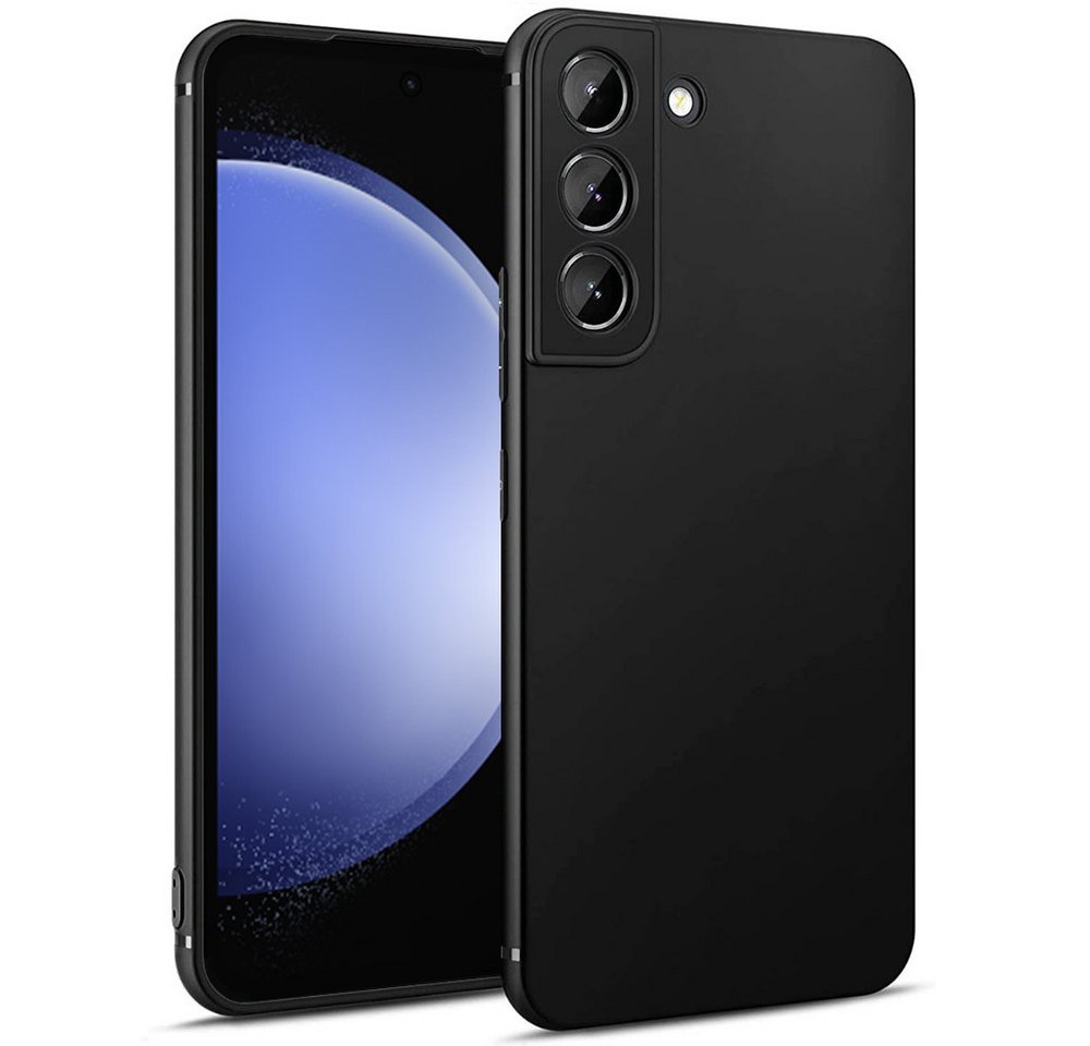 FITSU Handyhülle Ultra Slim Case für Samsung Galaxy S23 FE Schwarz 6,4 Zoll, Ultradünne Handyschale Slim Case Cover Schutzhülle mit Kameraschutz von FITSU