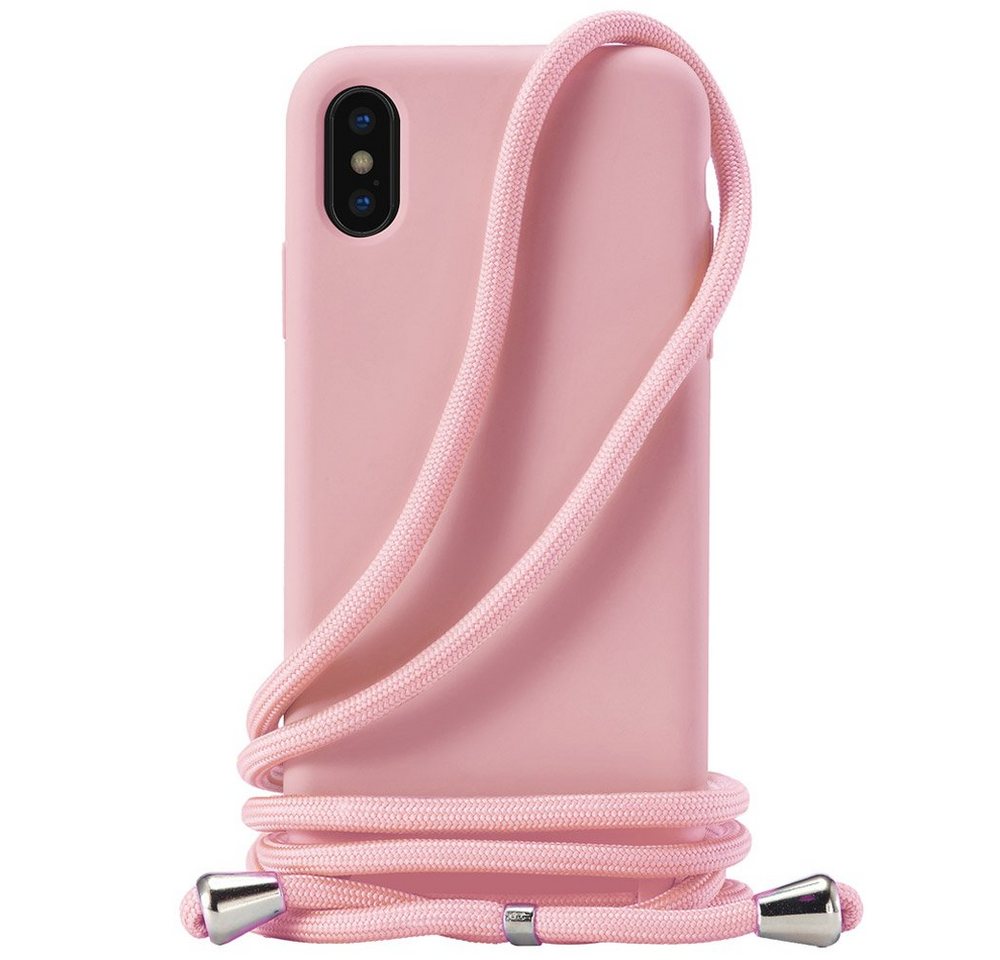 FITSU Handykette Handyhülle mit Band für iPhone X Handykette 5,8 Zoll, Handyhülle zum Umhängen Handyband Handyhülle mit Band Handykette von FITSU