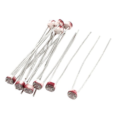 Strombegrenzende Elemente 10 Stück Photoresistor Optoresistor CDS Light Sensitive Resistor 4mm (10 Unids Fotoresistor Optoresistor CDS Resistencia Sensible a la Luz 4mm von FITTAR