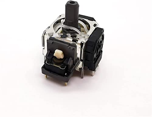 Wippschalter 1PC Konsole PS4 Griff Wipppotentiometer 3D Joystick mit Schalter B10K RKJXV1224005 mit Kappe DIY-Zubehör (Color : Without Cap) von FITTAR