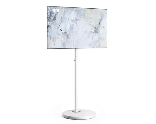 FITUEYES Design TV Ständer Rollbar für 24-48 Zoll Fernseher Mobiler TV Standfuss höhenverstellbar Modern minimalistisch Fernsehständer für Wohnung Büro Heim FITUEYES Design TV Ständer Rollbar für 24-48 Zoll Fernseher Mobiler TV Standfuss höhenverstellbar Modern minimalistisch Fernsehständer für Wohnung Büro Heim von FITUEYES