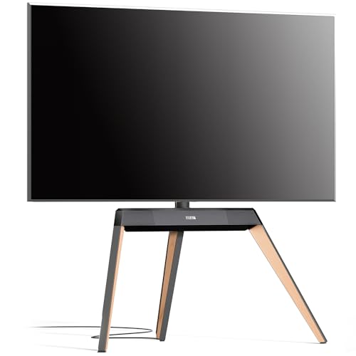 FITUEYES Design TV Ständer für 55 60 65 70 75 78 Zoll Fernseher TV Stand im Staffelei Design höhenverstellbar Schwenkbar TV Standfuss aus Holz mit Kabelmanagement FITUEYES Design TV Ständer für 55 60 65 70 75 78 Zoll Fernseher TV Stand im Staffelei Design höhenverstellbar Schwenkbar TV Standfuss aus Holz mit Kabelmanagement von FITUEYES