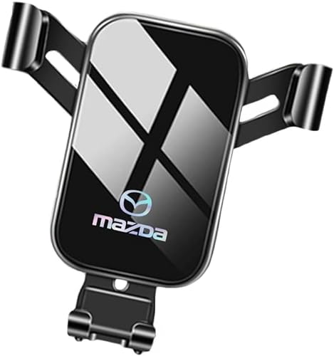 FIXCOR Auto Handyhalterung für Mazda 2 3 6 CX-5 CX-3 CX-30 CX-60 CX-80 2016-2022, 360° Drehung Flexibel Kratzschutz Autohalterung Navigationshalterung Stabile Handy Halterung,C C von FIXCOR