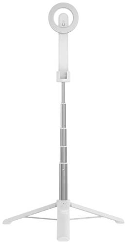 FIXED FIXSN-M-WH Selfie Stick Weiß Bluetooth, Integriertes Stativ von FIXED
