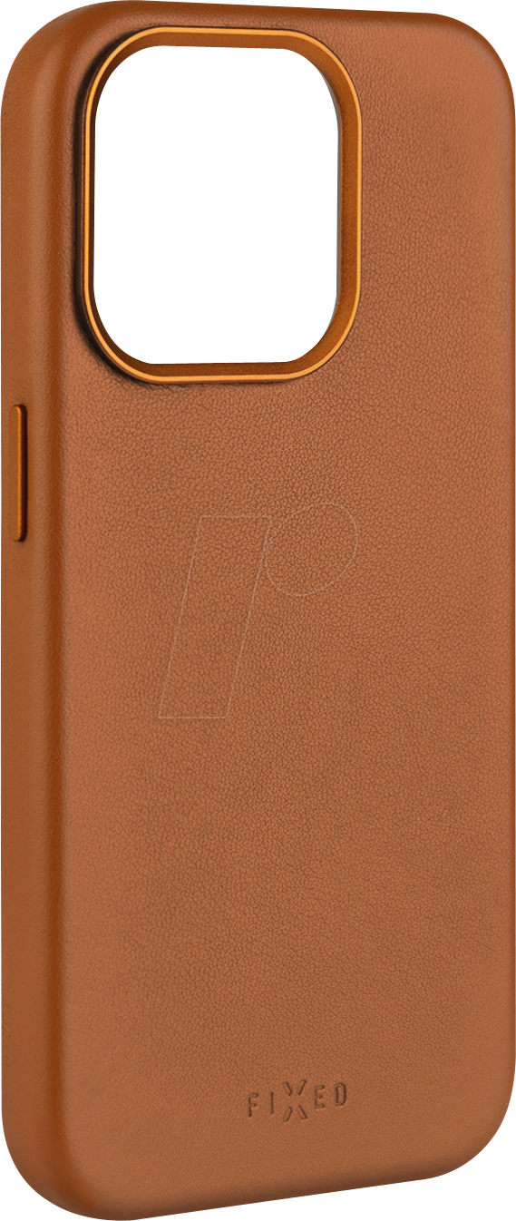 FIXLM-1200-BRW - Schutzhülle, MagLeather, iPhone 15, brown von FIXED