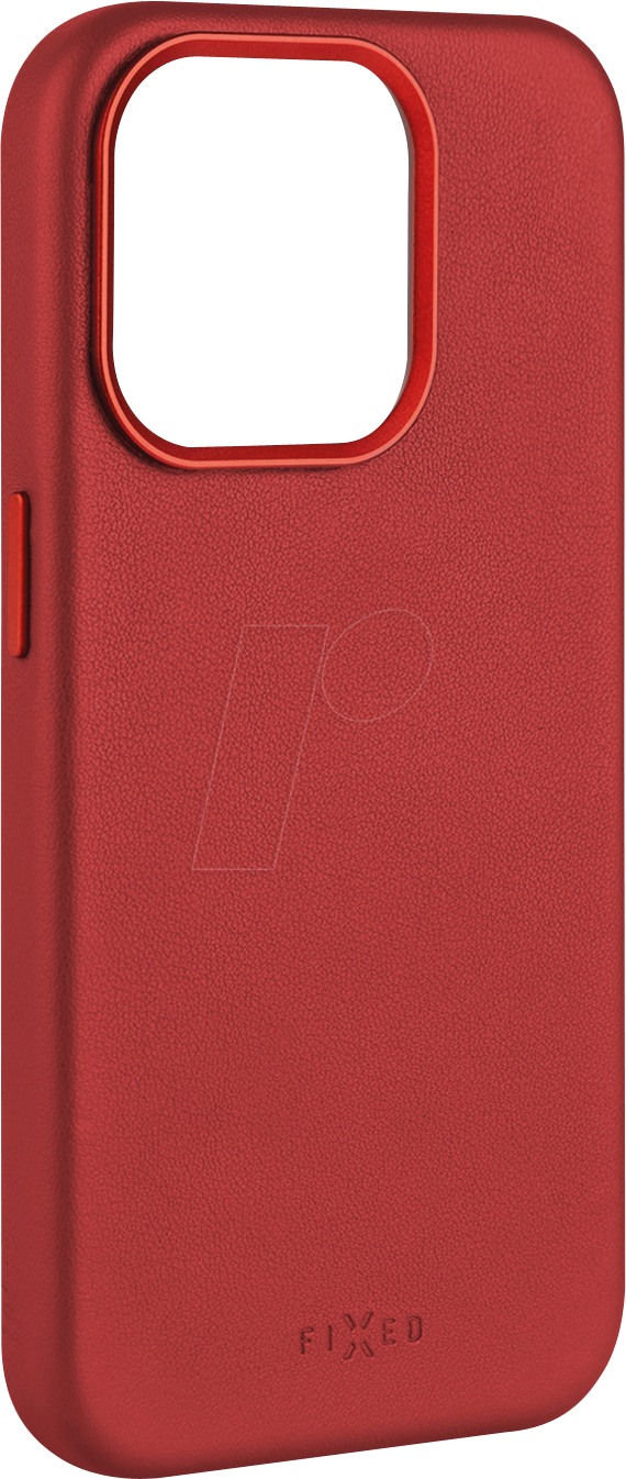 FIXLM-1200-RD - Schutzhülle, MagLeather, iPhone 15, red von FIXED
