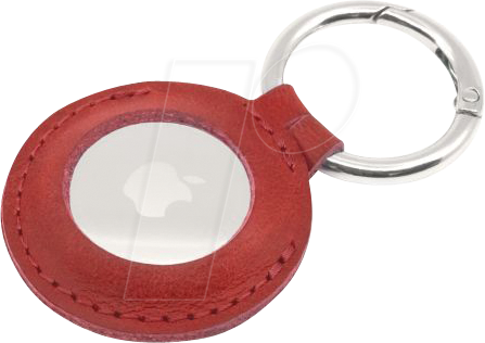 FIXWAT-C2-RD - Schlüsselringhülle für AirTag, rot von FIXED