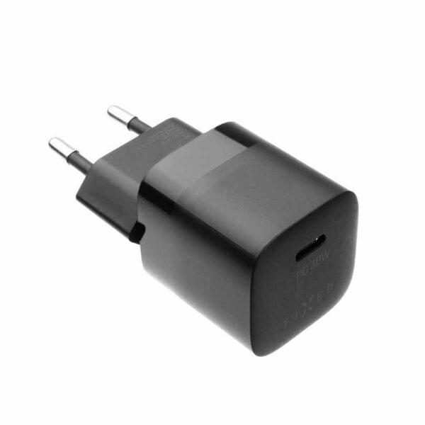 Fixed - Mini Ladegerät USB-C PD 30W Schwarz von FIXED