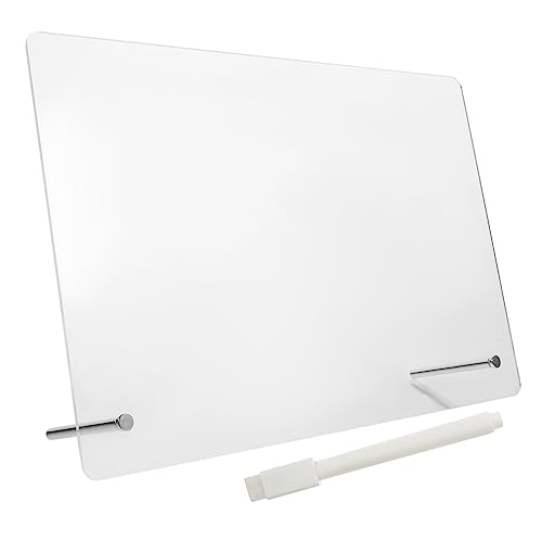 FIXOSHEE 1Satz Acryl Memo Board Stift Transparentes Schreibbrett Für Notizen Kreative Beschriftung Im Büro Zuhause Schule Und Langlebig Und Platzsparend von FIXOSHEE