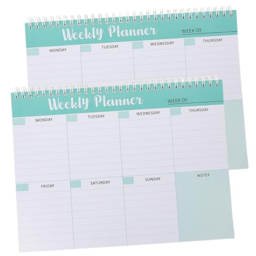 FIXOSHEE 2 Stück Tagesplaner Wochenplaner-Notizbuch Dinge zu tun Pad Notepad -Organisator Notizbücher für die Arbeit write board work planner Täglicher Planpad Zeitplan-Notizblock Papier FIXOSHEE 2 Stück Tagesplaner Wochenplaner-Notizbuch Dinge zu tun Pad Notepad -Organisator Notizbücher für die Arbeit write board work planner Täglicher Planpad Zeitplan-Notizblock Papier von FIXOSHEE
