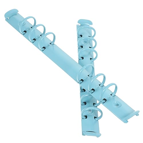 FIXOSHEE 2Stücke Binder Einsatz Planer Ordner Mechanismus aus Stabiler für Loseblattbinder für Notizbücher und DIY Projekte von FIXOSHEE