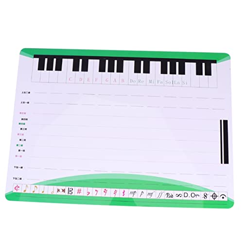 FIXOSHEE 2Stücke Doppelseitiges Magnetisches Whiteboard für Musikunterricht Abwischbar für Notizen und Übungen Schreib und Lernwerkzeug für Zuhause FIXOSHEE 2Stücke Doppelseitiges Magnetisches Whiteboard für Musikunterricht Abwischbar für Notizen und Übungen Schreib und Lernwerkzeug für Zuhause von FIXOSHEE
