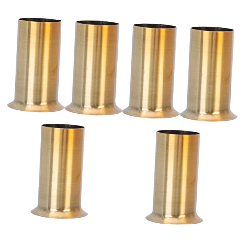 FIXOSHEE 6Stücke Flanschhülse Lampenbasis Teiliges Metallrohr für Kristallleuchter Langlebige Lampenhalterung Installieren für Deckenleuchten FIXOSHEE 6Stücke Flanschhülse Lampenbasis Teiliges Metallrohr für Kristallleuchter Langlebige Lampenhalterung Installieren für Deckenleuchten von FIXOSHEE