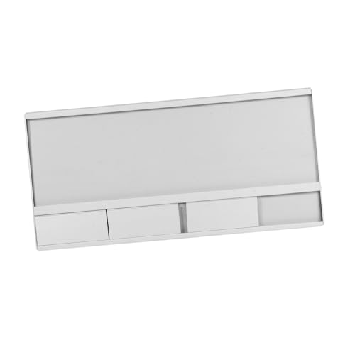 FIXOSHEE Arbeitsplatzschild Zeichen Leer Namensschild Der Konferenz Namensschild Für Schreibtisch Zelte Nennen Desktop-namensschild Namensschilder Für Tabellen Silver Aluminiumlegierung von FIXOSHEE