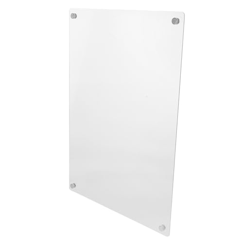 FIXOSHEE Clear Magnetic Whiteboard Für Kühlschrank Acryl -trockenerase -board Tägliche Planung Von Lebensmittelnoten Langlebiger Und Wiederverwendbarer Kühlschrank -message Board von FIXOSHEE