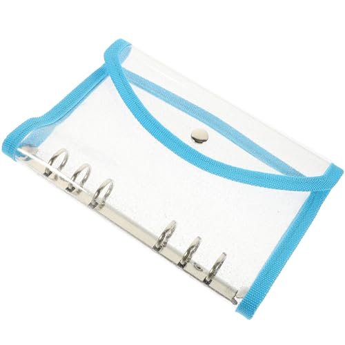 FIXOSHEE Notizbuchhülle Durchsichtige Binder Abdeckung aus Strapazierfähigem und Leicht Schutz von Handbuch und Notizblock von FIXOSHEE