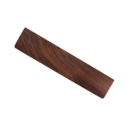 FIXOSHEE Tastatur Handgelenkstütze aus Walnussholz Ergonomisch für Computer Holz Handauflage für Komfortables Arbeiten und Gaming Unterstützt Handgelenke Stilvolles Design von FIXOSHEE
