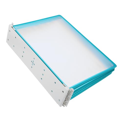 FIXOSHEE Wand-dateiordner-organizer: Wandhalterung, Referenzsystem, Dokumentenhalter Für Ausstellungen, Restaurants, Büros, Öffentliche Orte, Grün FIXOSHEE Wand-dateiordner-organizer: Wandhalterung, Referenzsystem, Dokumentenhalter Für Ausstellungen, Restaurants, Büros, Öffentliche Orte, Grün von FIXOSHEE