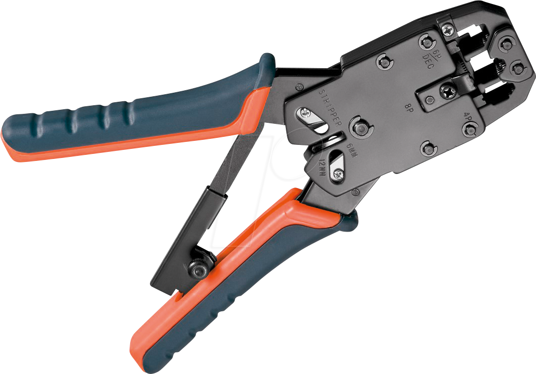 FP 50284 - Crimpzange für RJ10, RJ11, RJ12, RJ45 von FIXPOINT