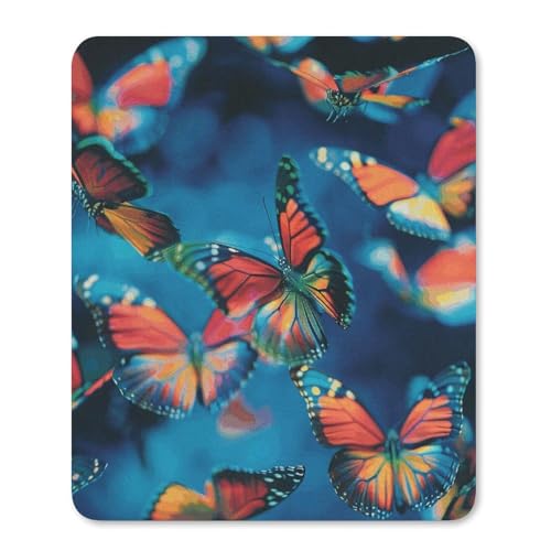 Computer Mousepad Fliegen in der Luft Gedruckt Nette Mauspad für Computer Büro Laptop 9.8X30CM von FJWKLRBV