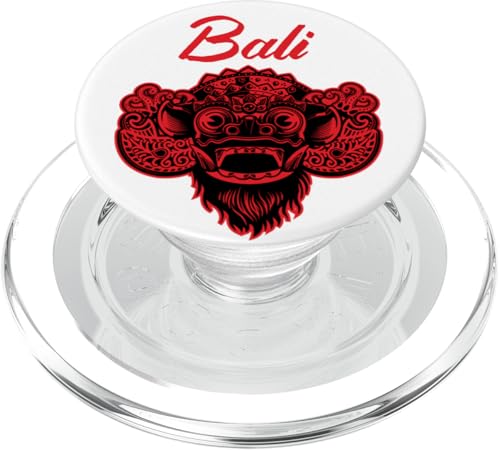 Barong-Maske: ikonisches balinesisches mythisches Beschützer-Design PopSockets PopGrip für MagSafe von FK12