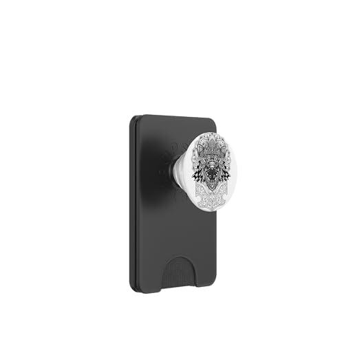Barong-Maske: ikonisches balinesisches mythisches Beschützer-Design PopSockets PopWallet für MagSafe von FK12