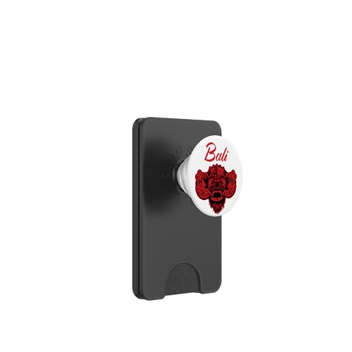 Barong-Maske: ikonisches balinesisches mythisches Beschützer-Design PopSockets PopWallet für MagSafe von FK12