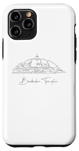 Borobudur Lineart: Elegantes Denkmal-Design Hülle für iPhone 11 Pro Borobudur Lineart: Elegantes Denkmal-Design Hülle für iPhone 11 Pro von FK12
