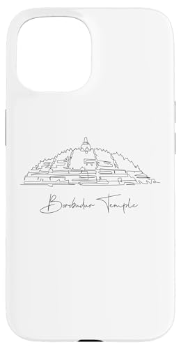 Borobudur Lineart: Elegantes Denkmal-Design Hülle für iPhone 15 Borobudur Lineart: Elegantes Denkmal-Design Hülle für iPhone 15 von FK12