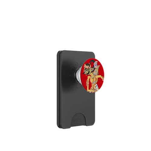 Gatot Kaca: Heldenhaftes javanesisches Krieger-Design PopSockets PopWallet für MagSafe von FK12