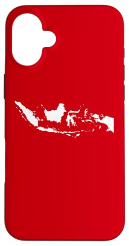 Indonesische Karte: Kultiges Archipel-Design Hülle für iPhone 16 Plus Indonesische Karte: Kultiges Archipel-Design Hülle für iPhone 16 Plus von FK12