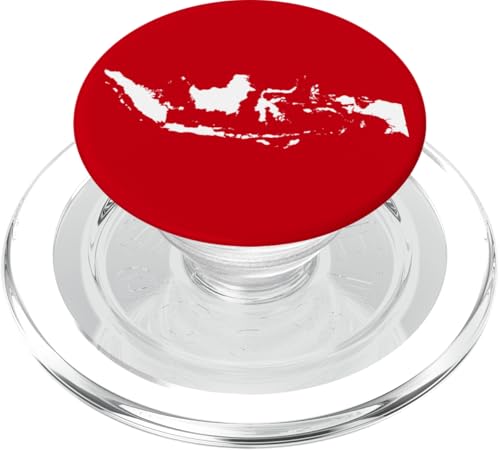 Indonesische Karte: Kultiges Archipel-Design PopSockets PopGrip für MagSafe Indonesische Karte: Kultiges Archipel-Design PopSockets PopGrip für MagSafe von FK12
