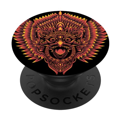 Jatayu Barong Bali PopSockets Klebender PopGrip von FK12
