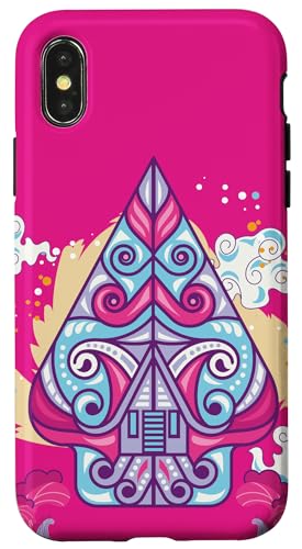 Wayang Gunungan, Herz des Puppenspiels Hülle für iPhone X/XS Wayang Gunungan, Herz des Puppenspiels Hülle für iPhone X/XS von FK12