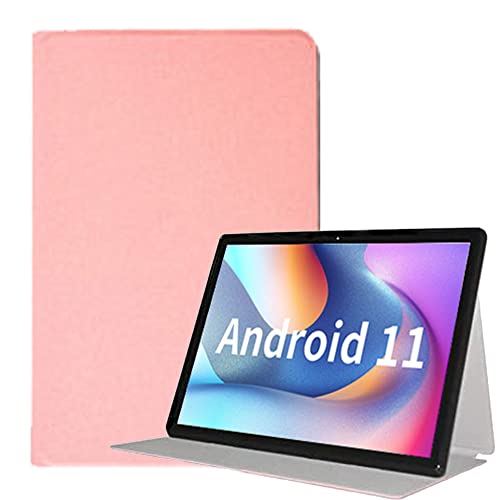 FKQLH Hülle für ALLDOCUBE iPlay 50 SE, Leicht PU Leder Folio Ständer Schutzhülle Etui Case für ALLDOCUBE iPlay 50 SE 10,5 Zoll, Rosa von FKQLH