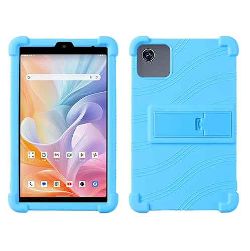 FKQLH Hülle für ALLDOCUBE iPlay 60 Mini Tablet 8,7 Zoll, Stand Silikon kinderfreundliche Stoßfest Schützend Abdeckung Hüllen für ALLDOCUBE iPlay 60 Mini Tablet 8,7 Zoll, Blau von FKQLH