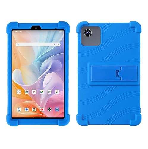 FKQLH Hülle für ALLDOCUBE iPlay 60 Mini Tablet 8,7 Zoll, Stand Silikon kinderfreundliche Stoßfest Schützend Abdeckung Hüllen für ALLDOCUBE iPlay 60 Mini Tablet 8,7 Zoll, Dunkel Blau von FKQLH