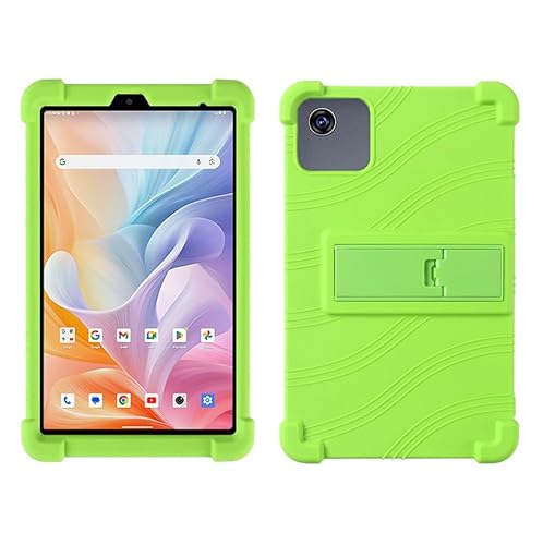 FKQLH Hülle für ALLDOCUBE iPlay 60 Mini Tablet 8,7 Zoll, Stand Silikon kinderfreundliche Stoßfest Schützend Abdeckung Hüllen für ALLDOCUBE iPlay 60 Mini Tablet 8,7 Zoll, Grün von FKQLH