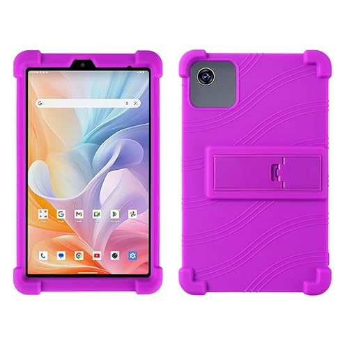FKQLH Hülle für ALLDOCUBE iPlay 60 Mini Tablet 8,7 Zoll, Stand Silikon kinderfreundliche Stoßfest Schützend Abdeckung Hüllen für ALLDOCUBE iPlay 60 Mini Tablet 8,7 Zoll, Lila von FKQLH