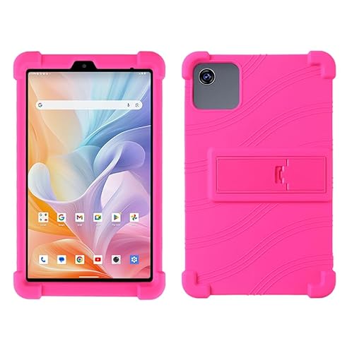 FKQLH Hülle für ALLDOCUBE iPlay 60 Mini Tablet 8,7 Zoll, Stand Silikon kinderfreundliche Stoßfest Schützend Abdeckung Hüllen für ALLDOCUBE iPlay 60 Mini Tablet 8,7 Zoll, Rosa von FKQLH