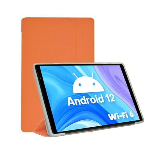 FKQLH Hülle für Alldocube iPlay 50 Mini, Leicht PU Leder Folio Ständer Schutzhülle Etui Case für Alldocube iPlay 50 Mini 8,4 Zoll, Orange von FKQLH